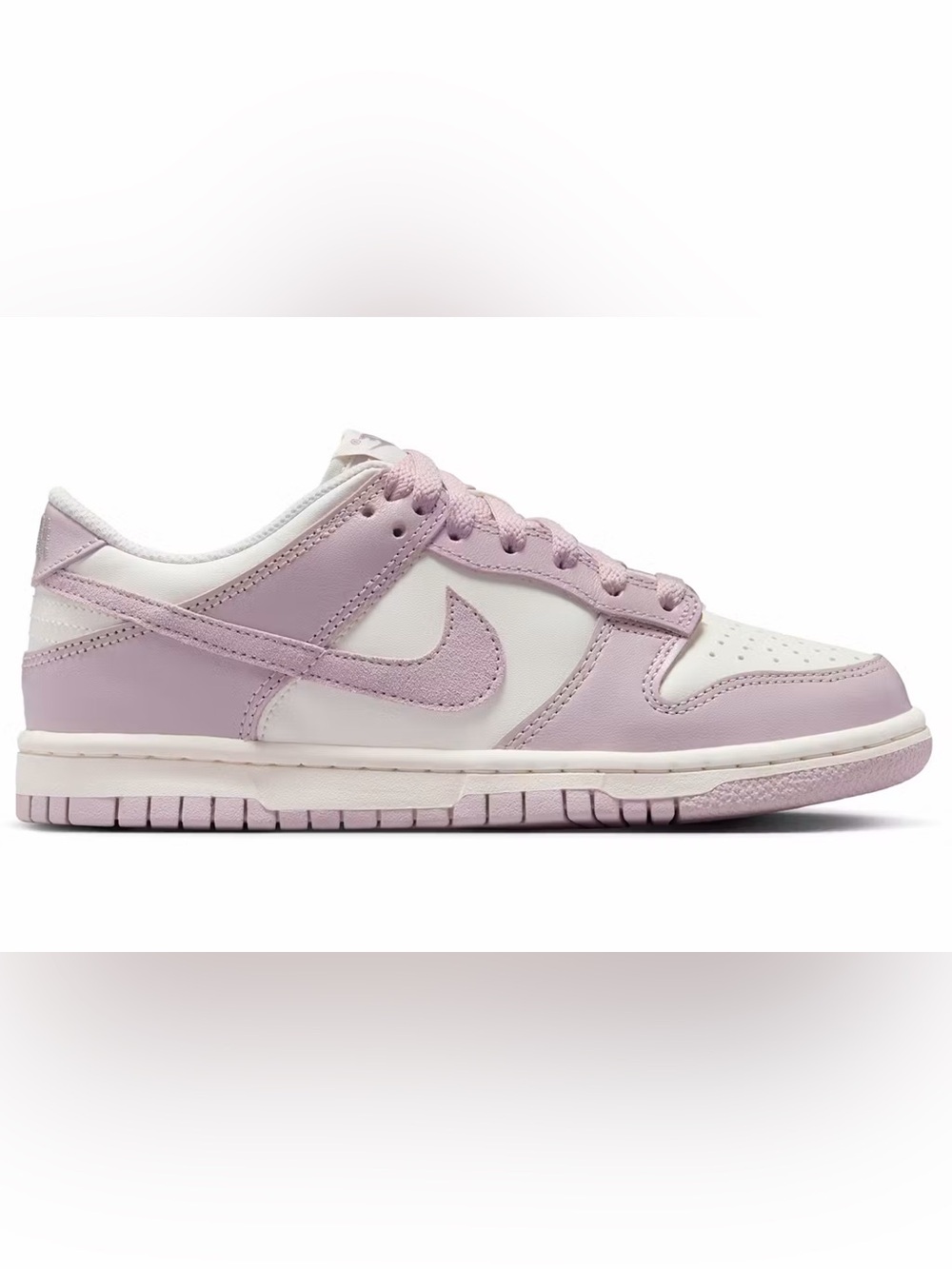 Nike Dunk Low Sail White Particle Rose – Size 6Y – Brand New in Box
